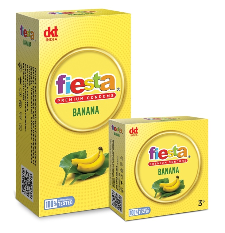 Fiesta Banana Premium Condoms