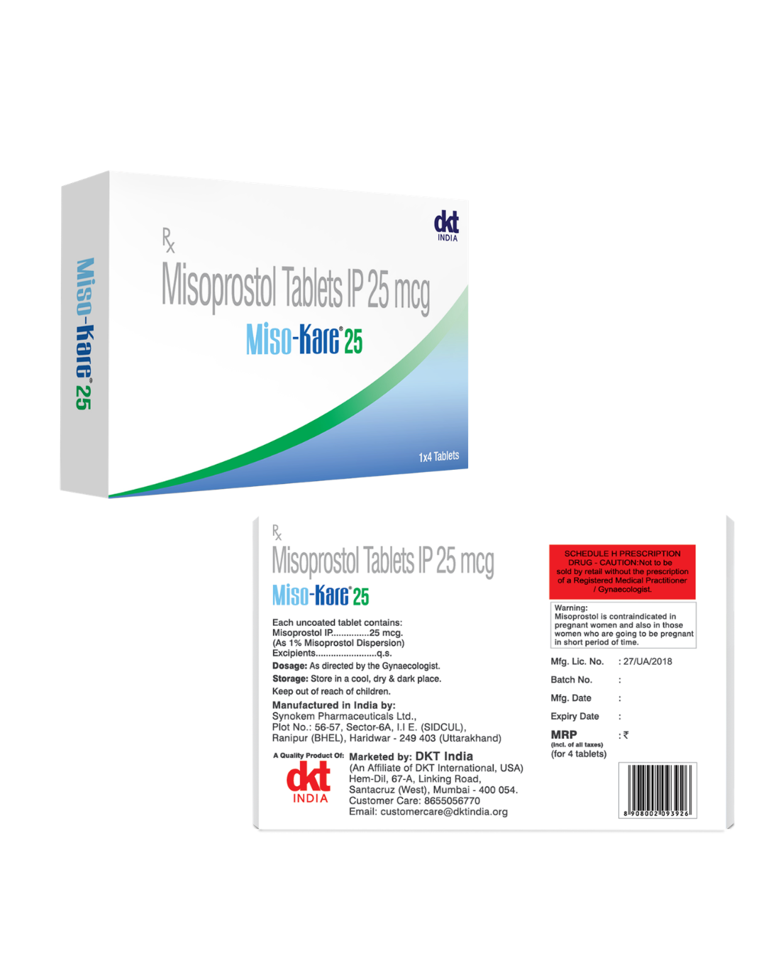 Miso-Kare 25 mcg